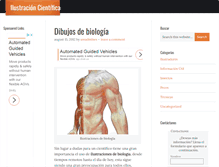 Tablet Screenshot of ilustracioncientifica.com